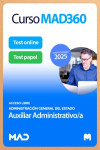 Curso MAD360 (30 días renovable) Auxiliar Administrativo del Estado + Libros Papel Administración General del Estado | 9788414298817 | Portada