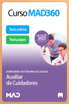 Curso MAD360 (30 días renovable) Auxiliar de Cuidadores Comunidad Autónoma de Galicia + Libros Papel | 9788414298879 | Portada