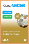 Curso MAD360 (30 días renovable) Auxiliar de Cocina Comunidad Autónoma de Galicia + Libros Papel | 9788414298978 | Portada