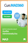 Curs MAD360 (30 días renovable) Auxiliar Administratiu/iva + Llibres Paper Instituto Catalán de la Salud (ICS) | 9788414298640 | Portada