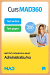 Curs MAD360 Administratiu/iva + Llibres Paper Instituto Catalán de la Salud (ICS) | 9788414298701 | Portada