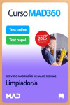 Curso MAD360 (30 días renovable) Limpiador/a + Libros Papel Servicio Madrileño de Salud (SERMAS) | 9788414299210 | Portada