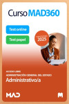 Curso MAD360 (30 días renovable) Administrativo del Estado + Libros Papel Administración General del Estado | 9788414299890 | Portada