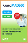 Curso MAD360 (30 días renovable) Técnico en Farmacia + Libros papel Servicio Madrileño de Salud (SERMAS) | 9788414299951 | Portada