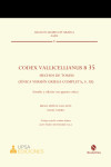 Codex Vallicellianus B 35. Hechos de Tomás (Única versión Griega completa, S. XI) | 9788418206764 | Portada
