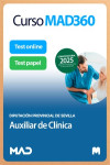 Curso MAD360 (30 días renovable) Auxiliar de Clínica Diputación Provincial de Sevilla + Libros Papel | 9791370281113 | Portada