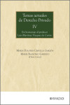 Temas actuales de derecho privado IV En homenaje al profesor Luis Martínez Vázquez de Castro | 9788410853324 | Portada