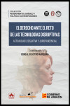 Derecho ante el reto de las tecnologías disruptivas. Actualidad legislativa y jurisprudencial | 9791370114084 | Portada