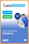 Curso MAD360 (30 días renovable) Celador/a Servicio Canario de Salud + Libros papel | 9788414298060 | Portada