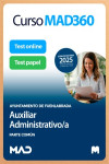 Curso MAD360 (30 días renovable) Auxiliar Administrativo (Parte común) Ayuntamiento de Fuenlabrada + Libros papel | 9791370283643 | Portada