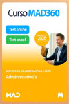 Curso MAD360 (30 días renovable) Administrativo SACYL + Libros Papel Servicio de Salud de Castilla y León (SACYL) | 9791370284183 | Portada