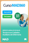 Curso MAD360 (30 días renovable) Técnico en Cuidados Auxiliares de Enfermería SAS + Libros papel  Servicio Andaluz de Salud (SAS) | 9791370283506 | Portada