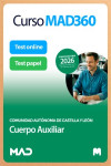 Curso MAD360 Cuerpo Auxiliar Castilla y León + Libros Papel | 9791370285616 | Portada