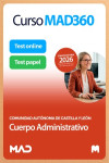 Curso MAD360 Cuerpo Administrativo Castilla y León + Libros Papel | 9791370285685 | Portada