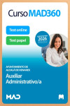 Curso MAD360 Auxiliar Administrativo Ayuntamiento de Alcalá de Henares + Libros Papel | 9791370286484 | Portada