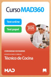 Curso MAD360 Técnico de Cocina (Grupo III, Nivel 5, Área B) Comunidad de Madrid + Libros Papel | 9791370286750 | Portada