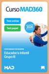 Curso MAD360 Educador/a Infantil (Grupo III) Comunidad de Madrid + Libros Papel | 9791370286545 | Portada