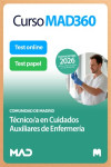 Curso MAD360 Técnico en Cuidados Auxiliares de Enfermería Comunidad de Madrid + Libros Papel | 9791370286286 | Portada