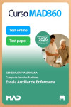 Curso MAD360 Escala Auxiliares de Enfermería (C2-03-03) Generalitat Valenciana + Libros Papel | 9791370287672 | Portada