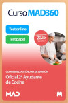 Curso MAD360 Oficial 2ª Ayudante de Cocina Comunidad Autónoma de Aragón + Libros Papel | 9791370288723 | Portada