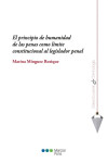 Principio de humanidad de las penas como límite constitucional al legislador penal | 9788413817835 | Portada