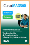 Curso MAD360 Técnico Auxiliar de TIC Corporaciones Locales + Libros en papel | 9791370289805 | Portada
