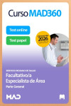 Curso MAD360 Facultativo Especialista de Área SERIS (Parte común) + Libros Papel | 9791370620028 | Portada