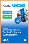 Curso MAD360 Tramitación Procesal Administración de Justicia + Libros en papel | 9791370289744 | Portada