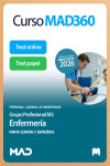 Curso MAD360 Enfermería (M2) Personal laboral de Ministerios Parte Común + Específica + Libros Papel | 9791370621070 | Portada