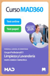 Curso MAD360 Limpieza y lavandería (E1) Parte Común + Específica + Libros Papel | 9791370621360 | Portada