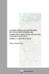 ANÁLISIS CRÍTICO DE LOS MÉTODOS DE VALORACIÓN INMOBILIARIA. COMPLEMENTADOS CON EL MÉTODO DEL ANÁLISIS CUALITATIVO | 9791399051803 | Portada