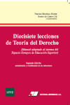 DIECISIETE LECCIONES DE TEORÍA DEL DERECHO (MANUAL ADAPTADO AL SISTEMA DEL ESPACIO EUROPEO DE EDUCACIÓN SUPERIOR) | 9788479913298 | Portada