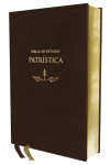 BIBLIA DE ESTUDIO PATRÍSTICA ; LEATHERSOFT MARRÓN SIN ÍNDICE | 9788418204609 | Portada