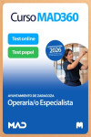 Curso MAD360 Operario Especialista Ayuntamiento de Zaragoza + Libros Papel | 9791370623043 | Portada