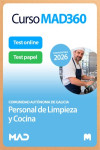 Curso MAD360 Personal de Limpieza y Cocina Comunidad Autónoma de Galicia + Libros Papel | 9791370623487 | Portada