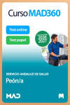 Curso MAD360 Peón/a Servicio Andaluz de Salud (SAS) + Libros Papel | 9791370623586 | Portada